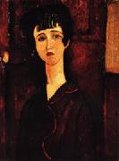 Amedeo Modigliani Portrait of a girl ( Victoria ) china oil painting reproduction